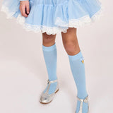 Calzini Alti Parigine In Caldo Cotone Bambina ANGEL'S FACE SOCKS - Angel's Face - LuxuryKids