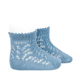 Kurze perforierte Baumwollsocken von Perle' für Jungen CONDOR 2518C