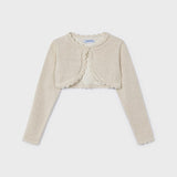 Coprispalle In Filo Di Cotone Bambina MAYORAL 320 - MAYORAL - Luxury Kids