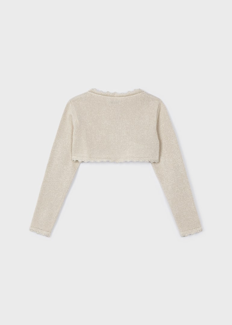 Coprispalle In Filo Di Cotone Bambina MAYORAL 320 - MAYORAL - Luxury Kids