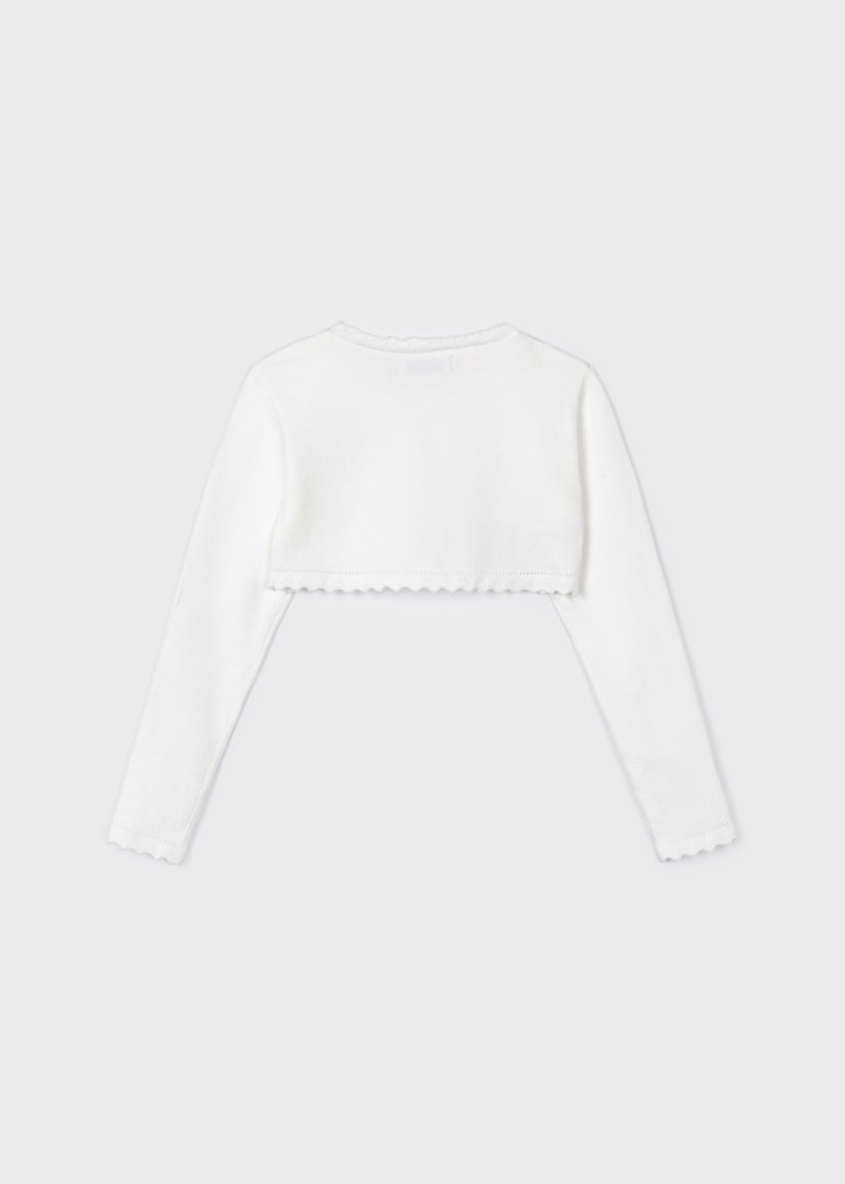 Coprispalle In Filo Di Cotone Bambina MAYORAL 320 - MAYORAL - Luxury Kids