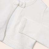 Cardigan Tricot In filo Di Cotone Sostenibile Bambina MAYORAL 321 - MAYORAL - Luxury Kids