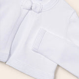 Cardigan Tricot In filo Di Cotone Sostenibile Bambina MAYORAL 321 - MAYORAL - Luxury Kids