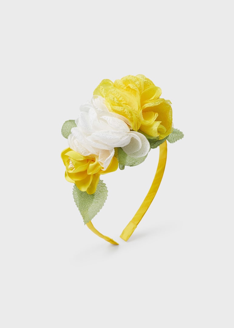 Cerchietto Con Applicazione Floreale Bambina MAYORAL 10485 - MAYORAL - Luxury Kids