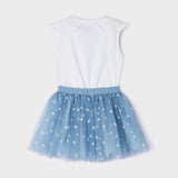 Completo Con Gonna In Tulle Bambina MAYORAL 3950 - MAYORAL - Luxury Kids