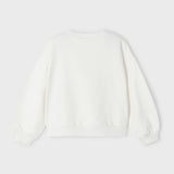 Felpa Con Applicazioni In Cotone Sostenibile Bambina MAYORAL 3435 - MAYORAL - Luxury Kids