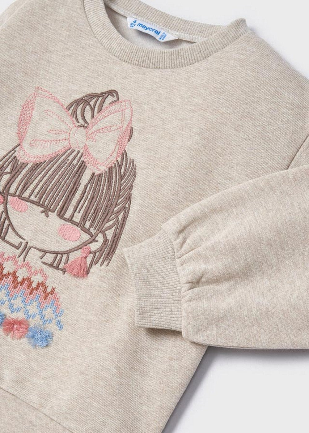 Felpa In Caldo Cotone Bambina MAYORAL 4479 - MAYORAL - LuxuryKids