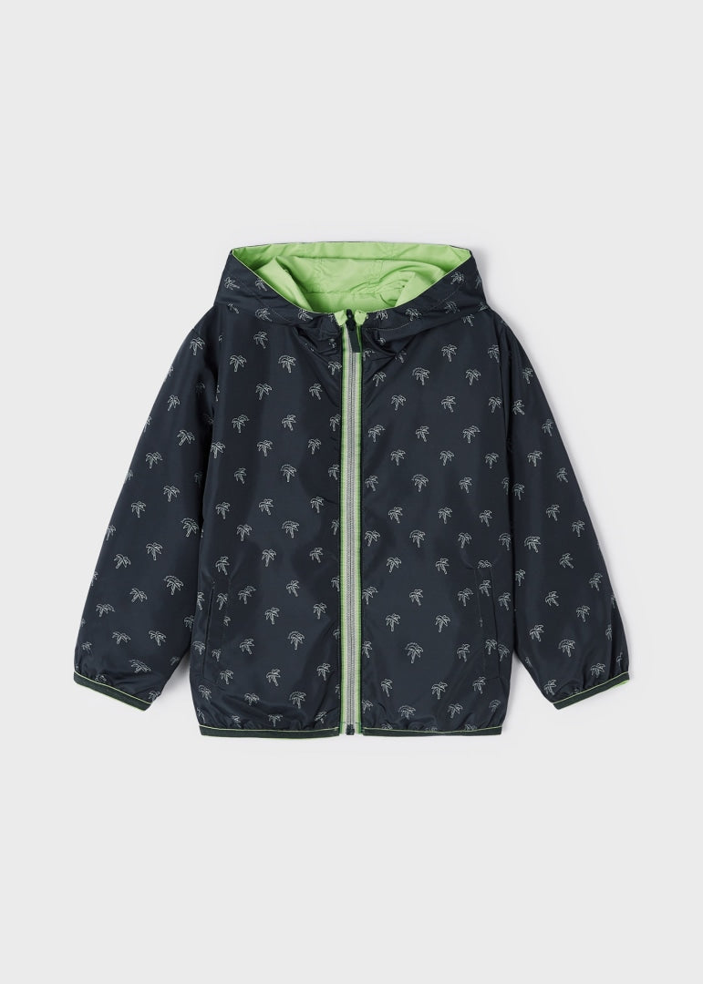 Giubbino A Vento Reversibile Con Cappuccio Bambino MAYORAL 3464 - MAYORAL - Luxury Kids