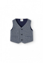 Panciotto In Punto Milano Neonato BOBOLI 715148 - BOBOLI - LuxuryKids