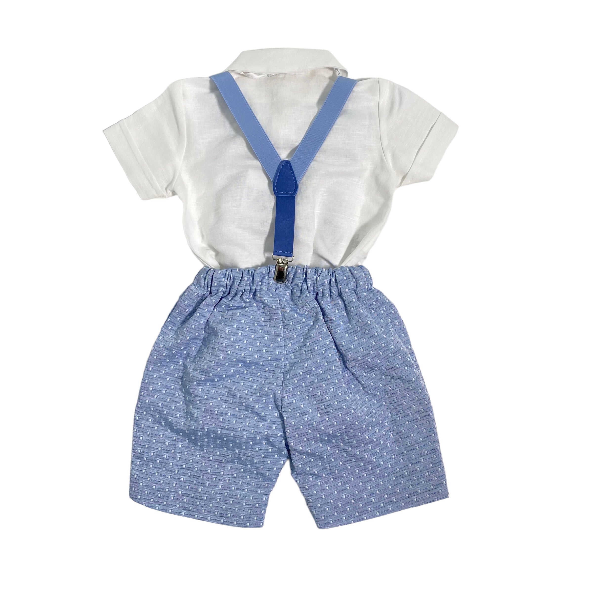 Completo Elegante Con Salopette Neonato TETO E TATTA CB4910 - TETO E TATTA - Luxury Kids