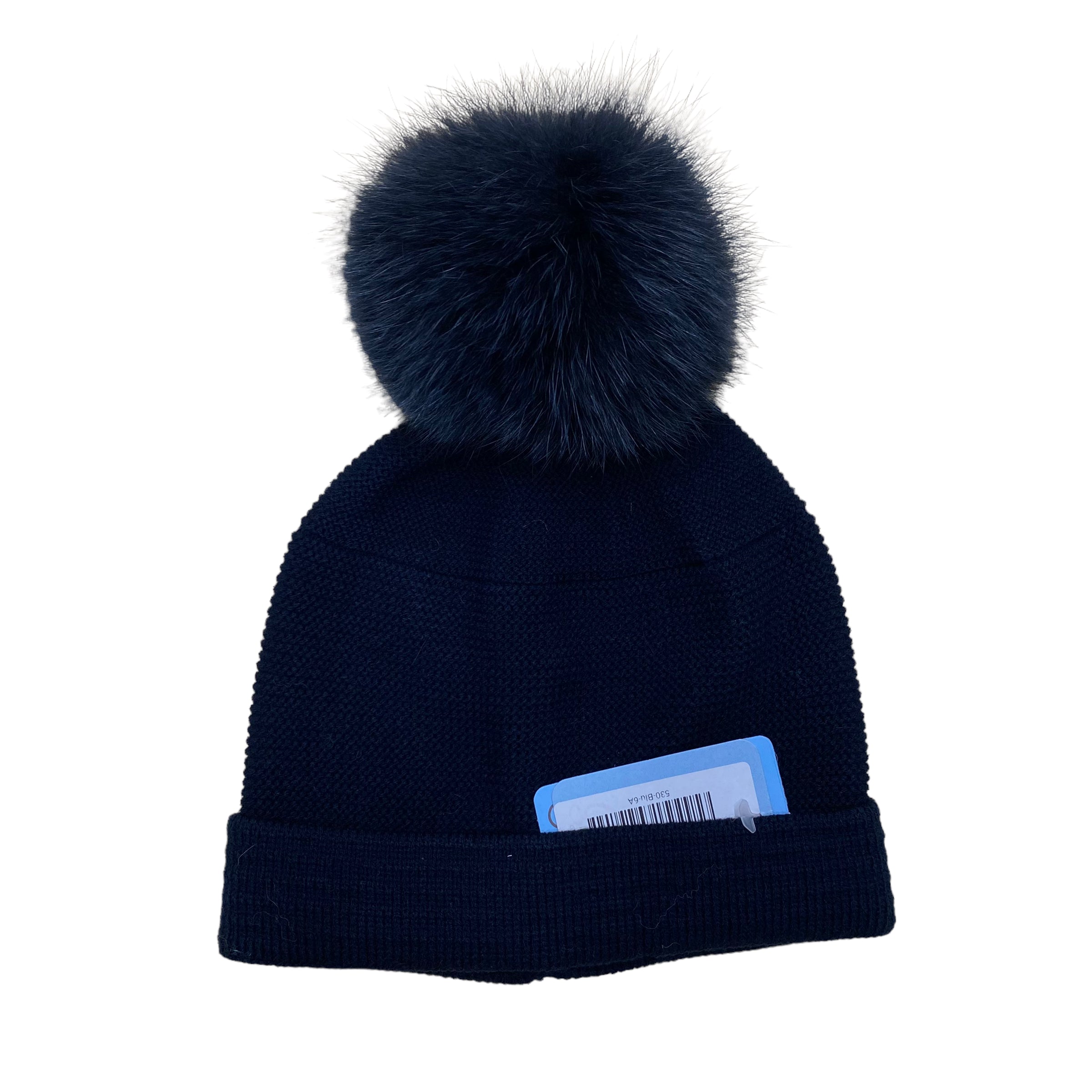 Cappello Con Risvolto In Caldo Cotone Con Pom Pon Neonato/a GRANLEI 530 - GRANLEI - LuxuryKids