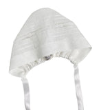 Pagliaccetto Battesimale In Lino E Pizzo Bianco Neonato PICCOLA GIUGGIOLA LERICI - PICCOLA GIUGGIOLA - Luxury Kids