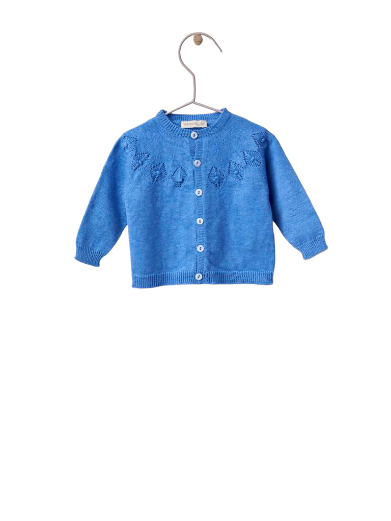 Completo Con Salopette In Filo Di Cotone Neonato WEDOBLE V2303310A - WEDOBLE - Luxury Kids