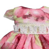 Abito Elegante Mezza Manica A Bambolina Multicolour Bambina MIMOSA SPRING - MIMOSA - Luxury Kids