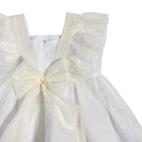 Abito Smanicato In Tulle Elegante Bambina YOEDU 0502