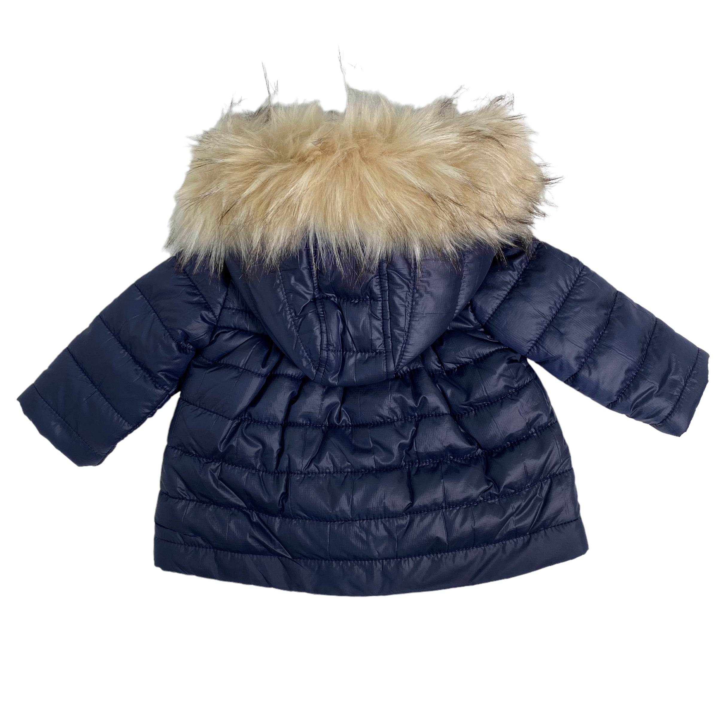 Giubbotto Imbottito Svasato Con Cappuccio Bambina VALENTINA BEBES CWA222 - VALENTINA BEBES - LuxuryKids