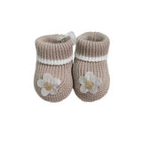 Calzino Scarpetta In Filo Di Cotone Neonata I DELFI 2396H