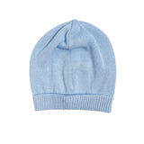 Cappello In Filo Di Cotone Celeste Neonato CREAZIONI LUANA 1000C - CREAZIONI LUANA - Luxury Kids