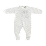 Tutina Intera In Filo Di Cotone Traforata Neonato/a WEDOBLE V2307346A - WEDOBLE - Luxury Kids
