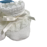 Calzino Scarpetta In Filo Di Cotone Con Pizzo Neonata GRANLEI 168 - GRANLEI - Luxury Kids