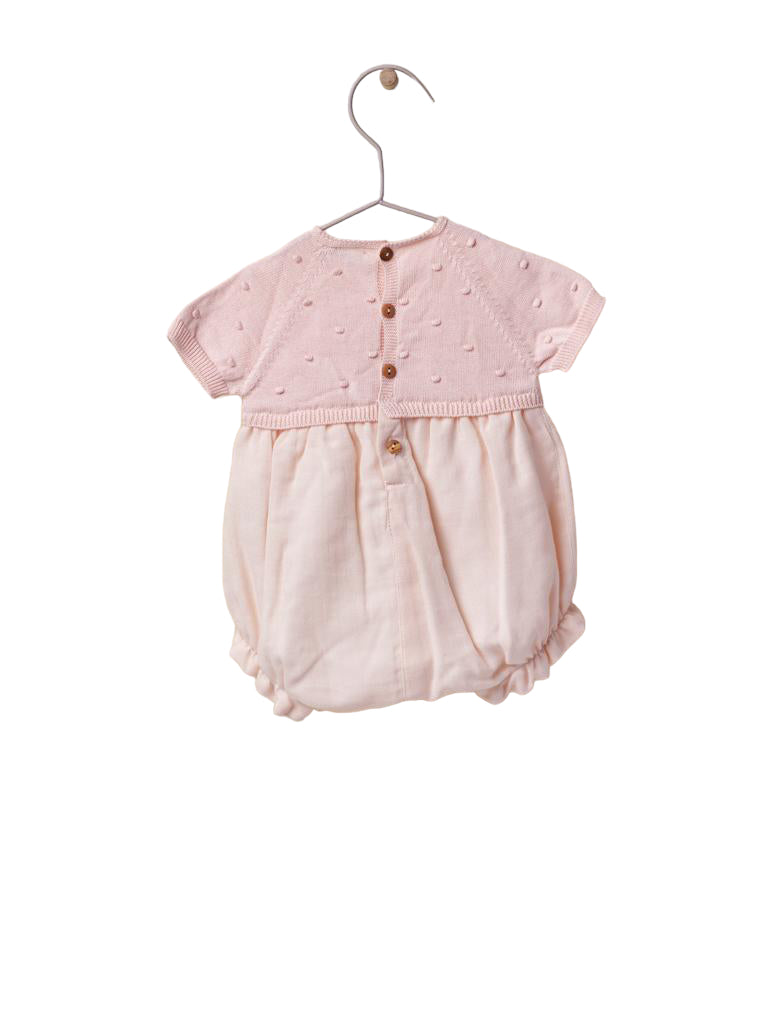 Pagliaccetto In Filo E Cotone Neonata WEDOBLE V2302405A - WEDOBLE - Luxury Kids