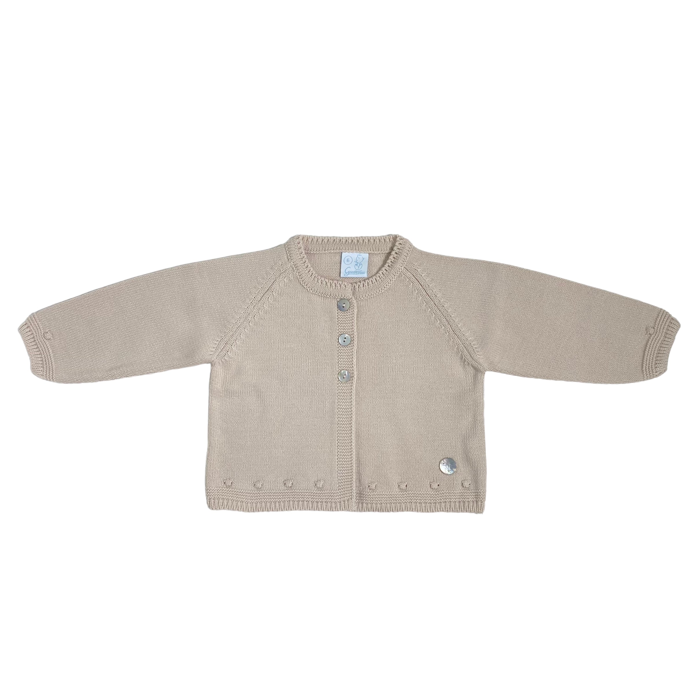 Cardigan In Caldo Cotone Neonato/a GRANLEI 303 - GRANLEI - LuxuryKids