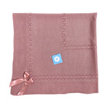 Coperta Scialle In Tessuto Anallergico Acrilico Neonato/a SARDON AM703 - SARDON - Luxury Kids