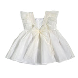 Abito Smanicato In Tulle Elegante Bambina YOEDU 0502