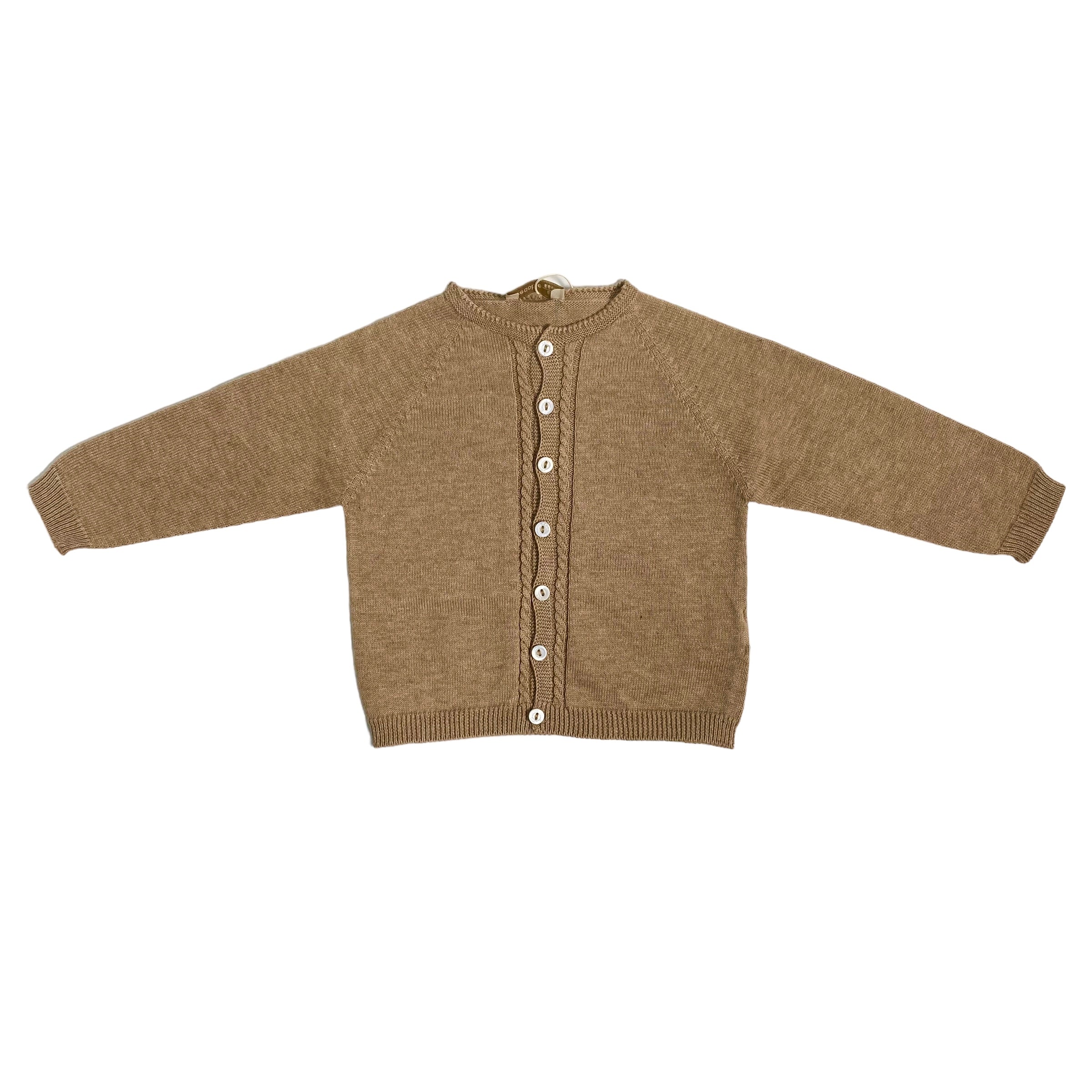 Completo Con Pagliaccetto In Filo Di Cotone Organico Neonato WEDOBLE V2301305B - WEDOBLE - Luxury Kids