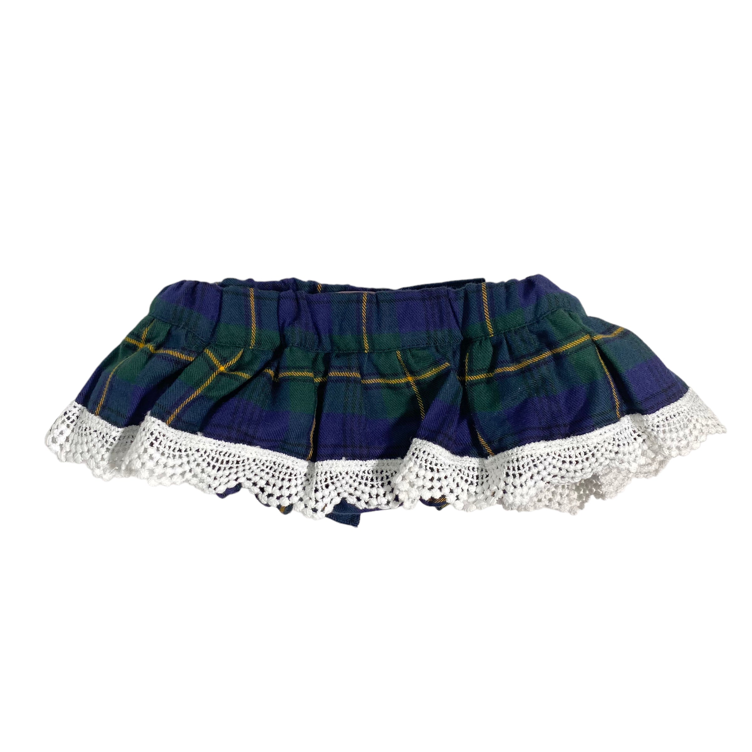 Culotte In Caldo Cotone Scozzese Neonata PHI CLOTHING 22628 - PHY CLOTHING - LuxuryKids