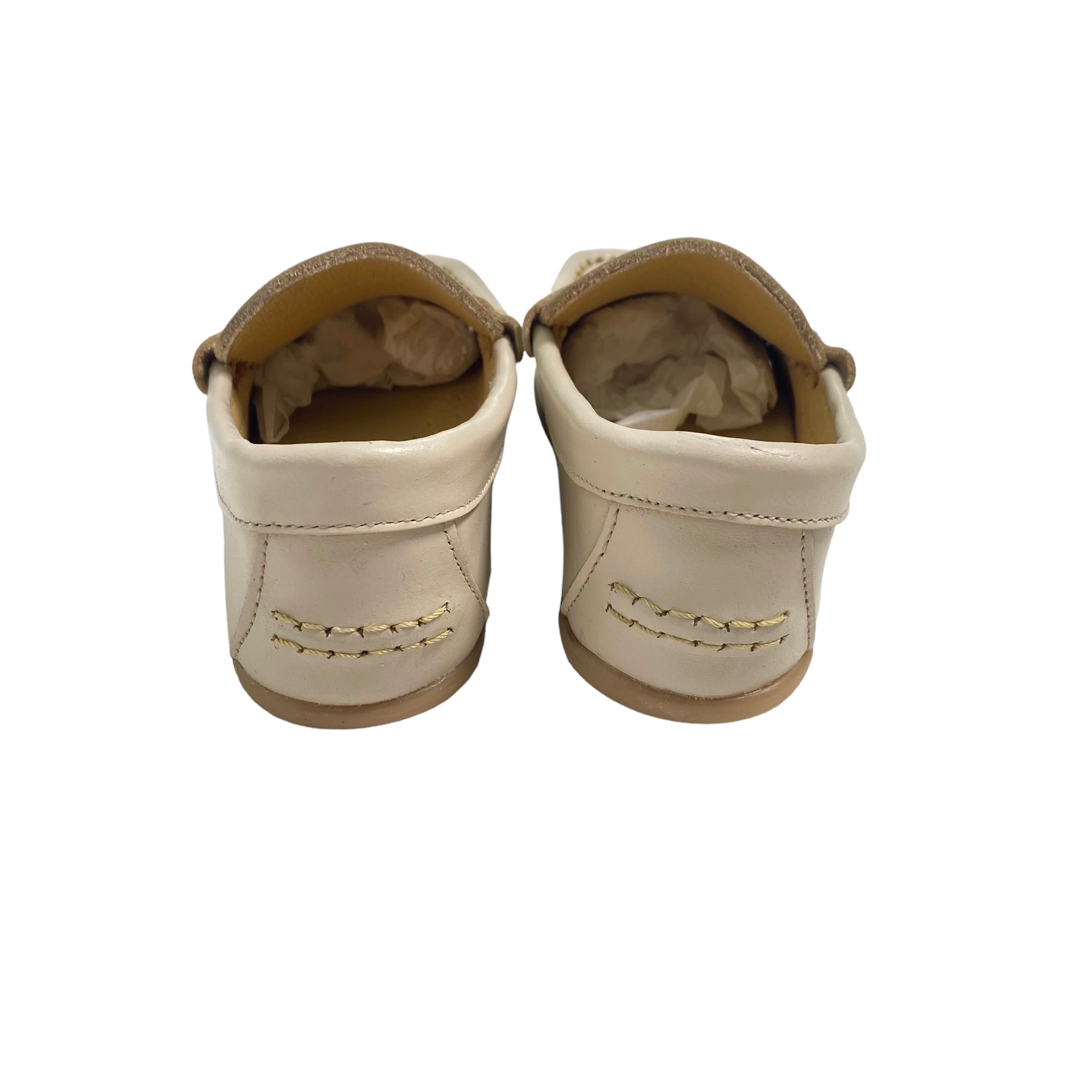 Scarpe Primi Passi Modello Mocassino In Pelle Neonato RIZITOS C1801 - RIZITOS - Luxury Kids