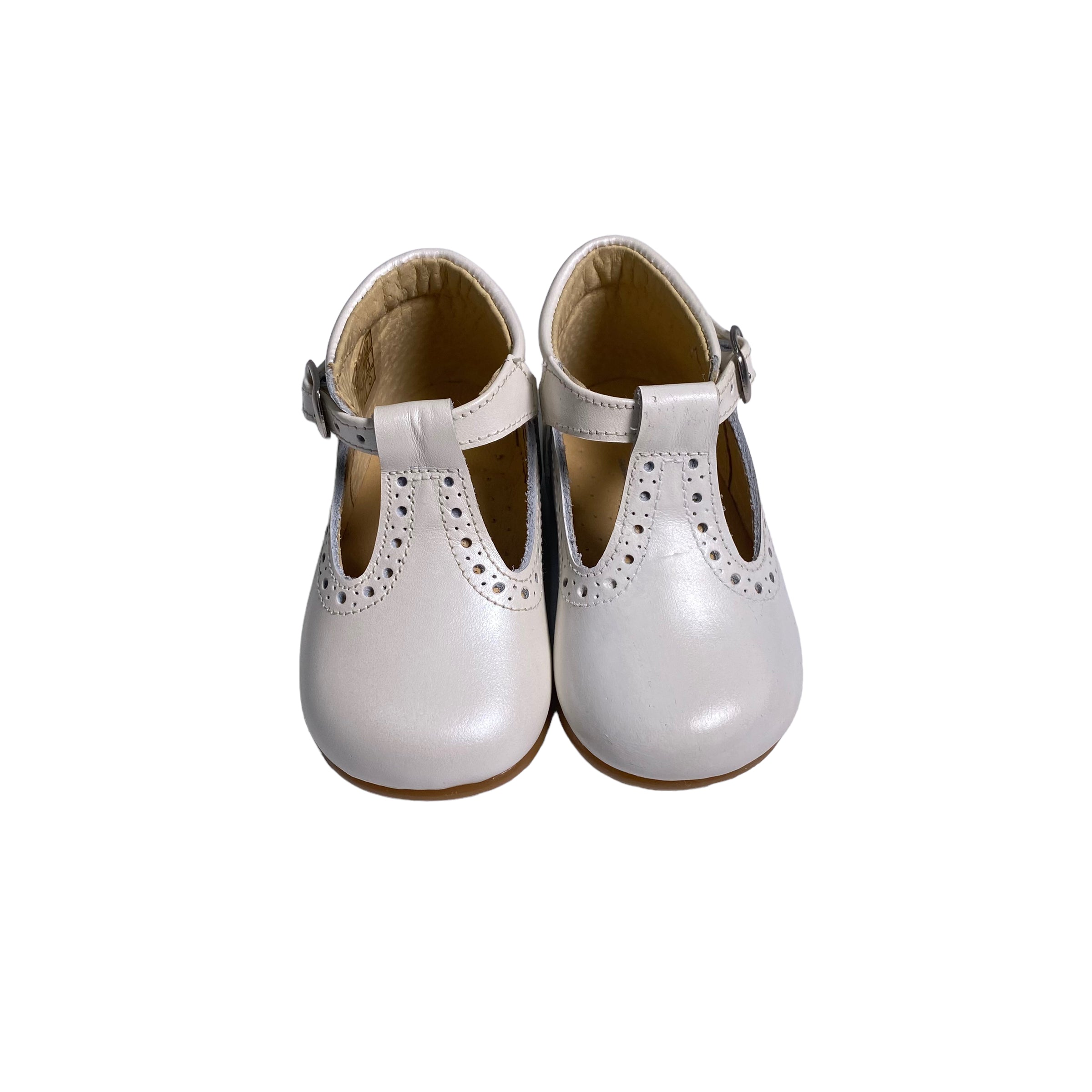 Scarpe Primi Passi Con Cinturino In Pelle Neonato PANYNO B2622 - PANYNO - LuxuryKids
