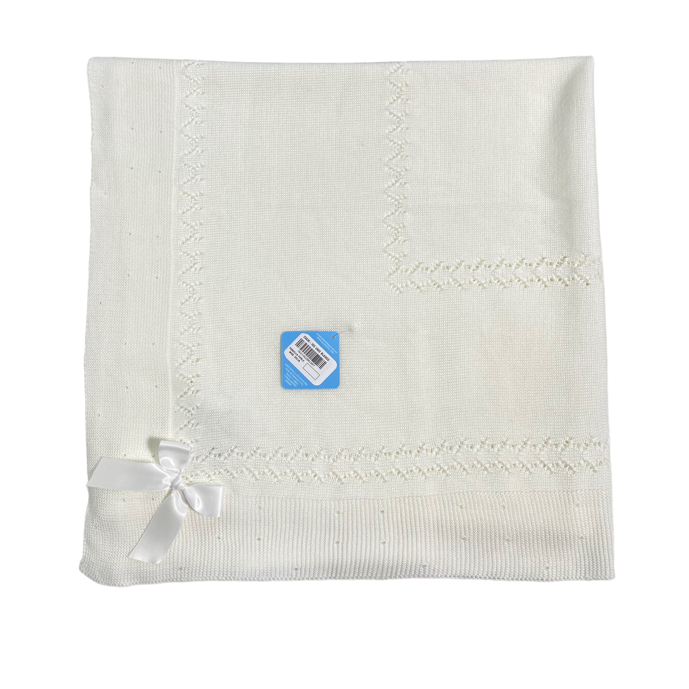 Coperta Scialle In Tessuto Anallergico Acrilico Neonato/a SARDON AM703 - SARDON - Luxury Kids