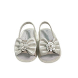 Wiegensandalen aus Wildleder mit Schleife für Baby-Mädchen PANYNO A3202