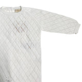 Tutina Intera In Filo Di Cotone Traforata Neonato/a WEDOBLE V2307346A - WEDOBLE - Luxury Kids