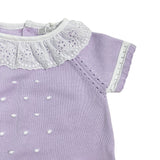 Pagliaccetto In Filo Di Cotone Glicine Neonata DR KID DK193 - DR KID - Luxury Kids