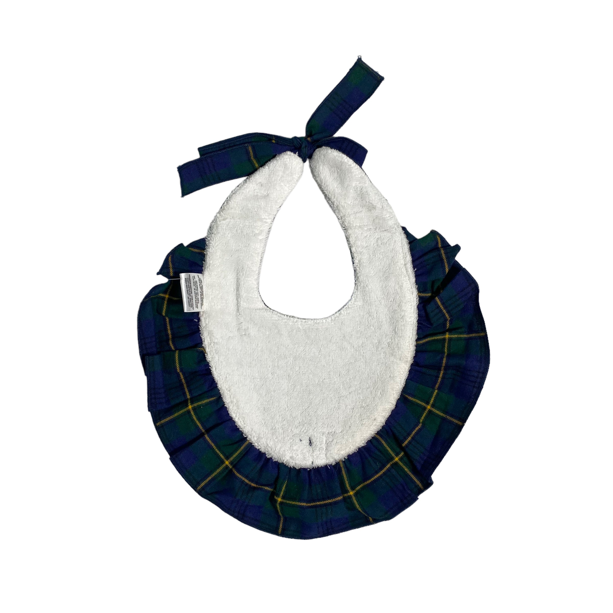 Bavetta Tartan Con Fiocco Neonata PHI CLOTHING 22627 - PHY CLOTHING - LuxuryKids