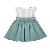 DEL SUR 0551 Ärmelloses Baumwollkleid für Mädchen