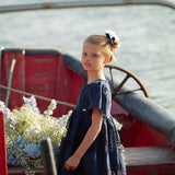 Abito Mezza Manica In Cotone Ricamato Bambina PATACHOU 3633584