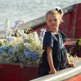 Abito Mezza Manica In Cotone Ricamato Bambina PATACHOU 3633584