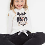 Jeans Lungo Skinny Con Cintura Bambina MAYORAL 3509 - MAYORAL - Luxury Kids