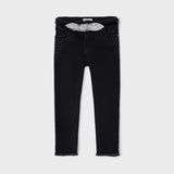 Jeans Lungo Skinny Con Cintura Bambina MAYORAL 3509 - MAYORAL - Luxury Kids