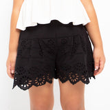 Shorts Traforati In Cotone Bambina MAYORAL 3204 - MAYORAL - Luxury Kids