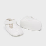 Scarpe Da Culla In Ecopelle Con Velcro Neonato MAYORAL 9621 - MAYORAL - Luxury Kids