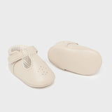 Scarpe Da Culla In Ecopelle Con Velcro Neonato MAYORAL 9621 - MAYORAL - Luxury Kids