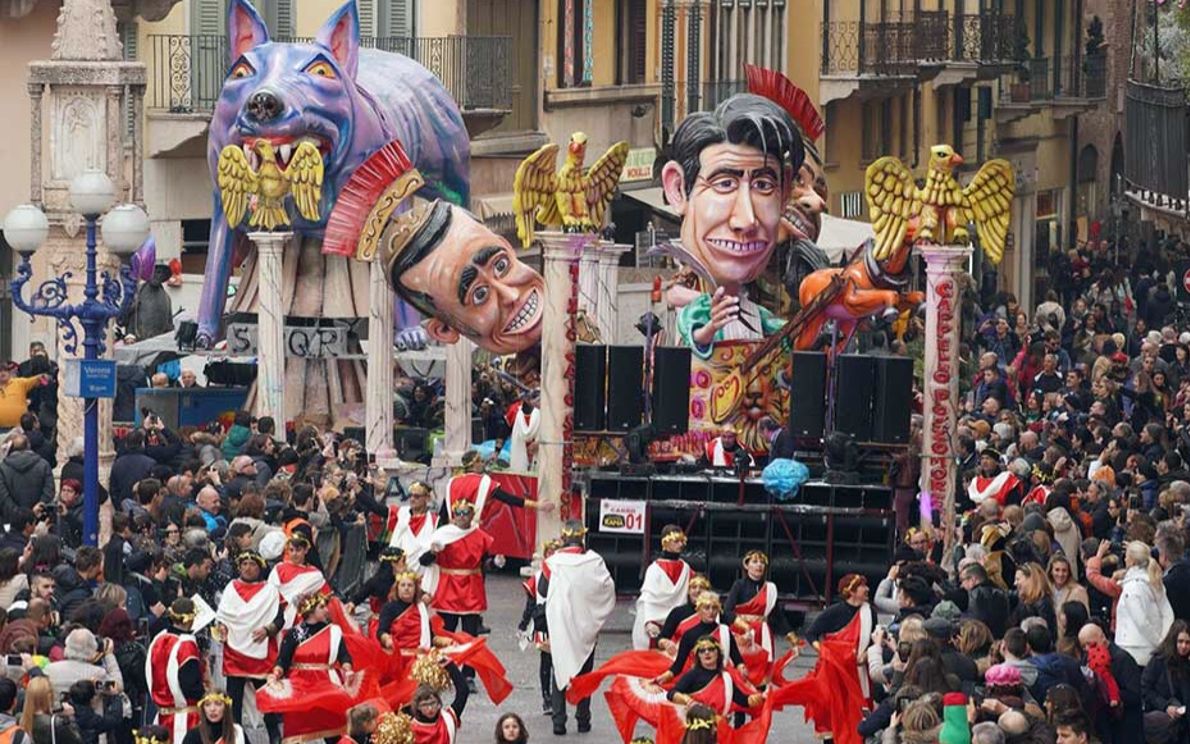 Il carnevale per i bambini in Campania