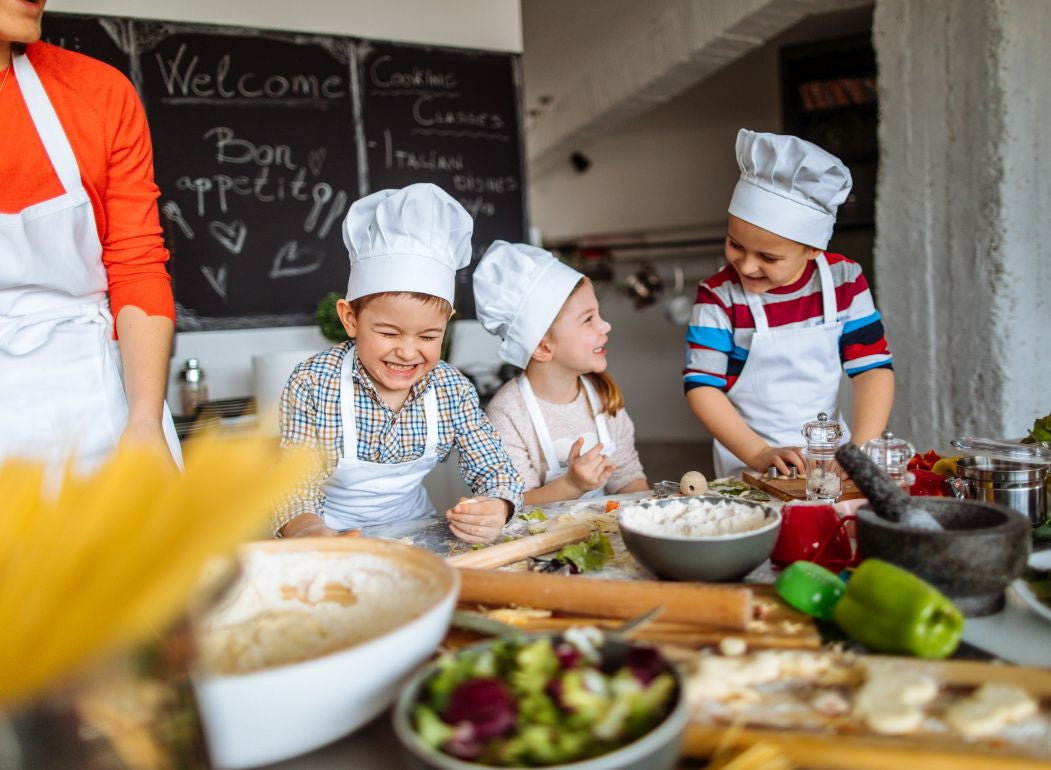Cucinare insieme ai bambini