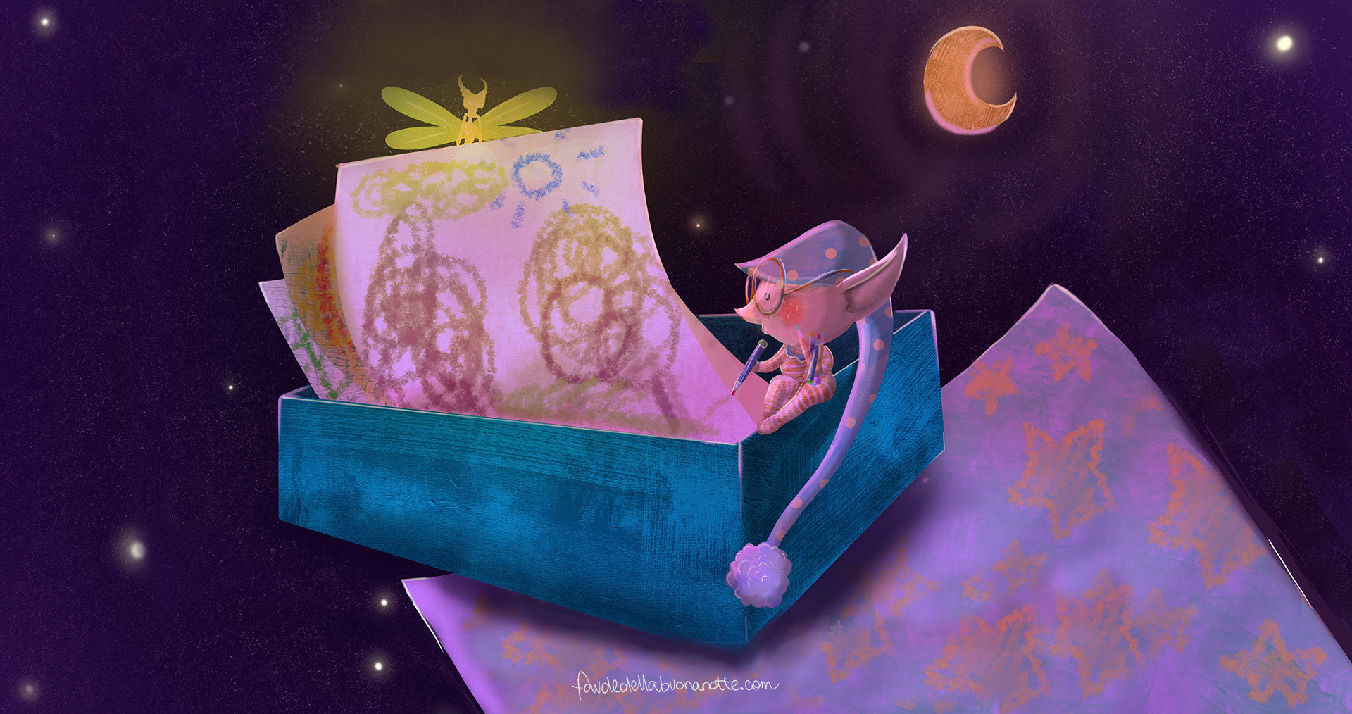 La favola della buonanotte è terapeutica per i bambini