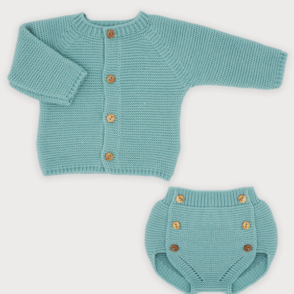 Completo Culotte E Cardigan Invernale Neonato/a SARDON AM870
