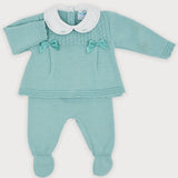 Tutina Spezzata Invernale Con Colletto Neonata SARDON MC188